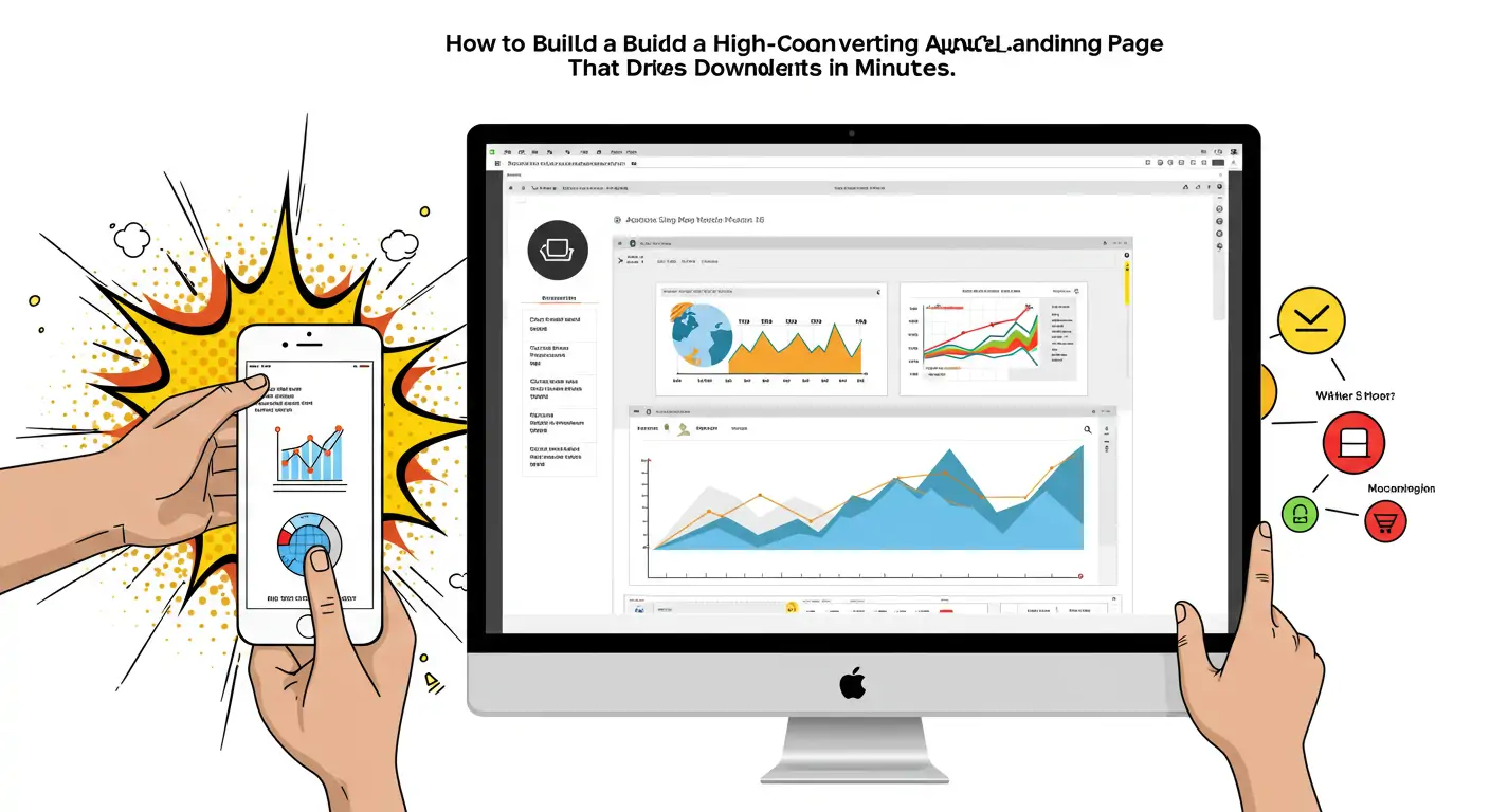 How to Build a High-Converting App Landing Page That Drives Downloads in Minutes