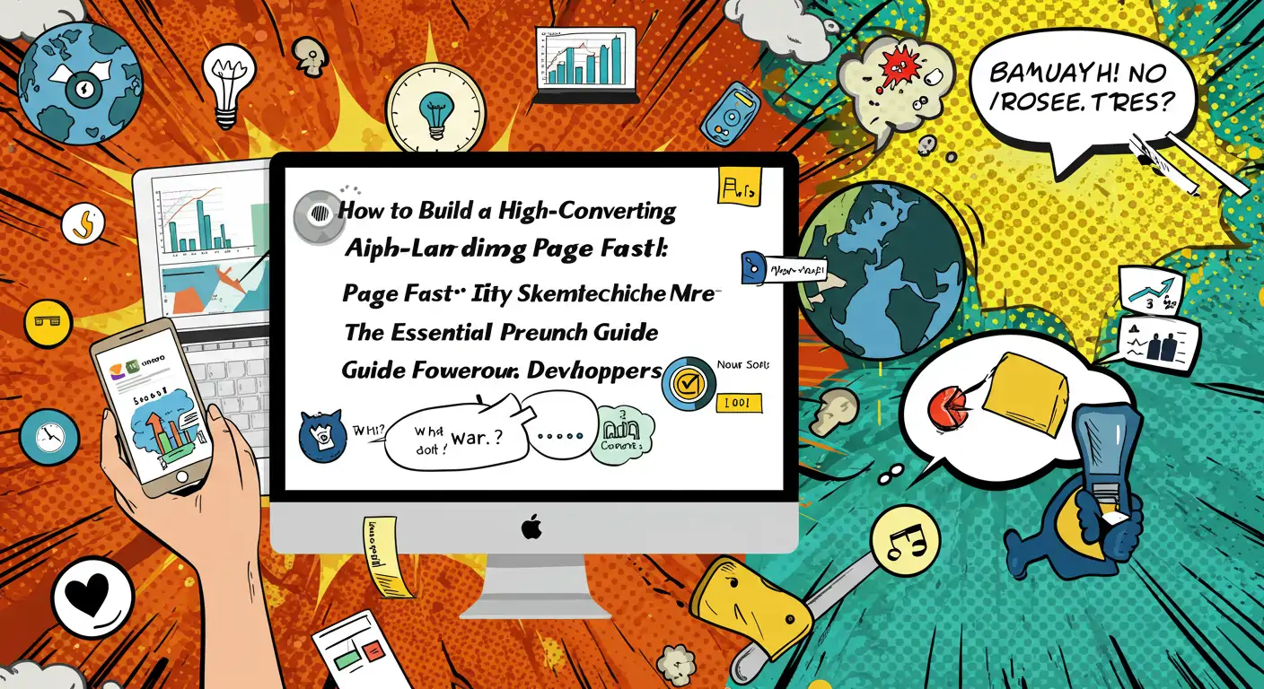 How to Build a High-Converting App Landing Page Fast: The Essential Pre-Launch Guide for Developers