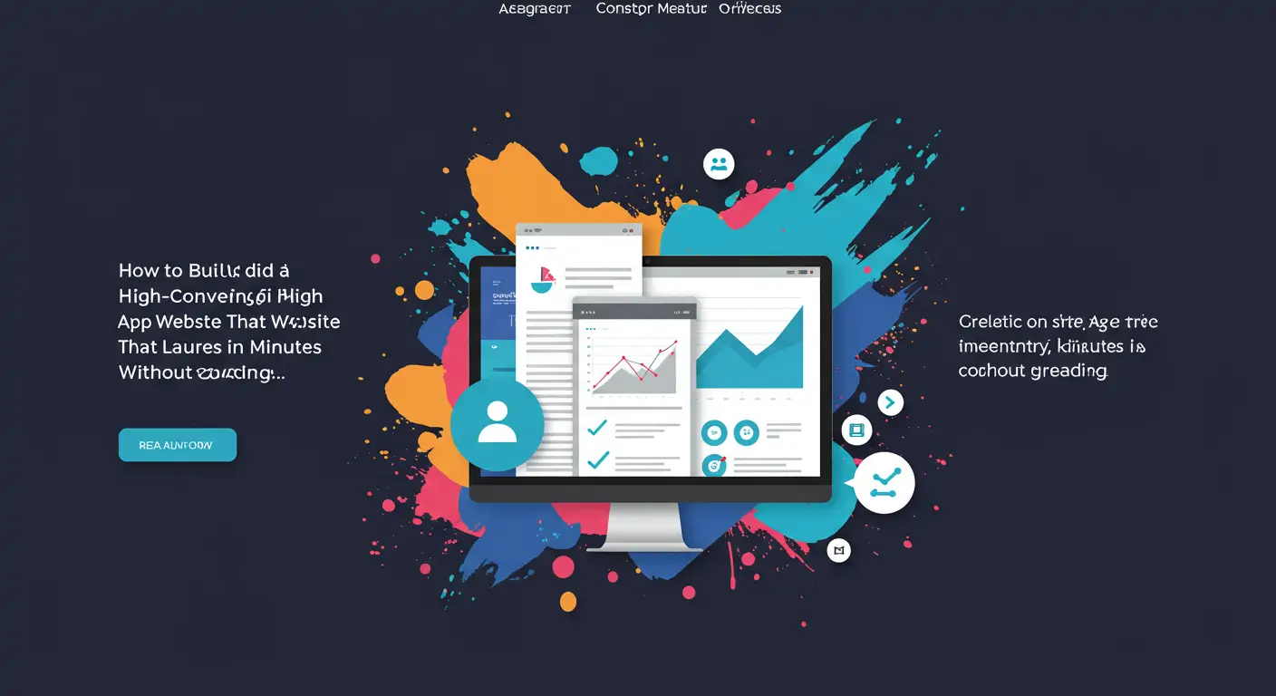 How to Build a High-Converting App Website That Launches in Minutes Without Coding