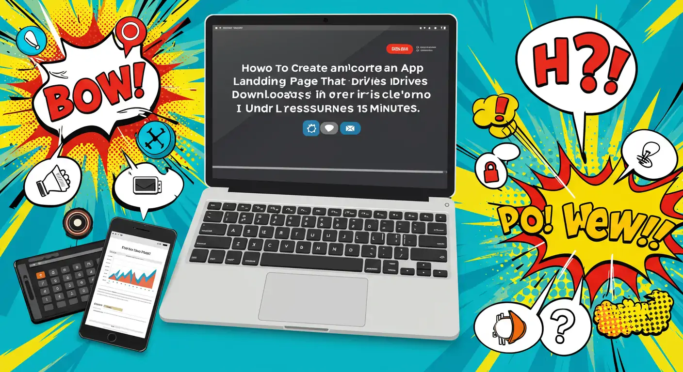 How to Create an App Landing Page That Drives Downloads in Under 15 Minutes