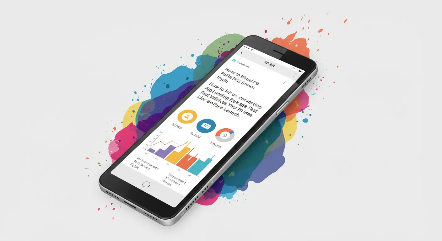 How to Build a High-Converting App Landing Page Fast That Validates Your Idea Before Launch