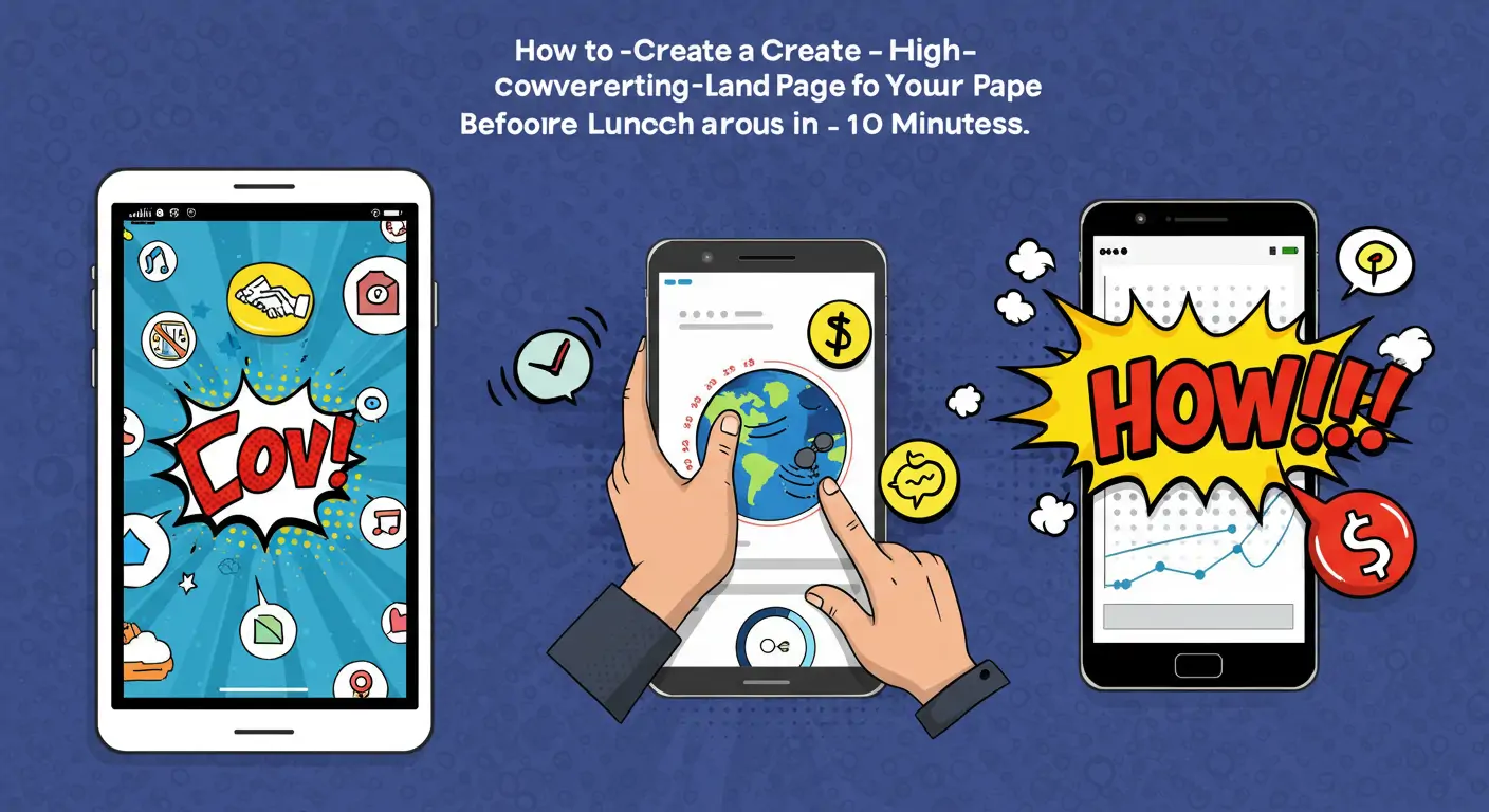 How to Create a High-Converting Landing Page for Your App Before Launch in 10 Minutes