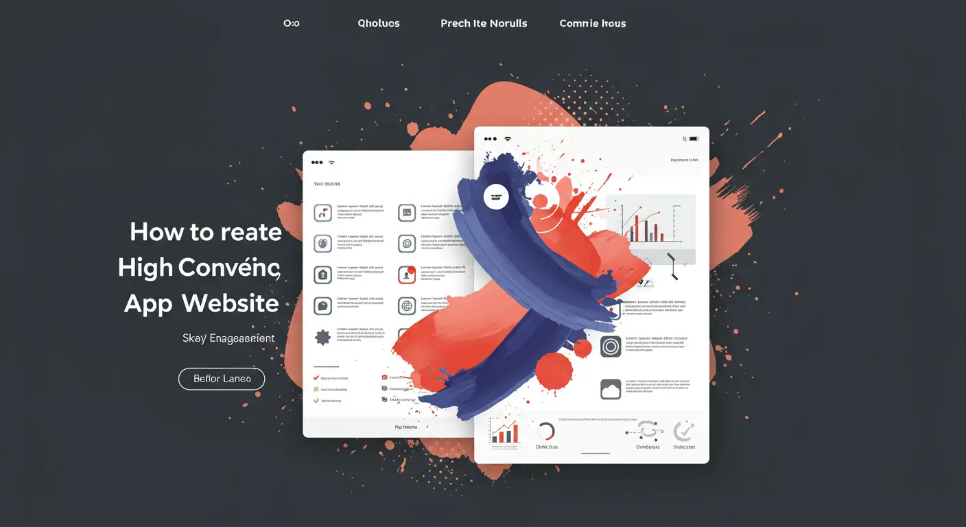 How to Create a High-Converting App Website That Drives User Engagement Before Launch