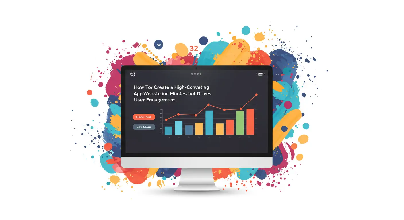 How to Create a High-Converting App Website in 10 Minutes That Drives User Engagement