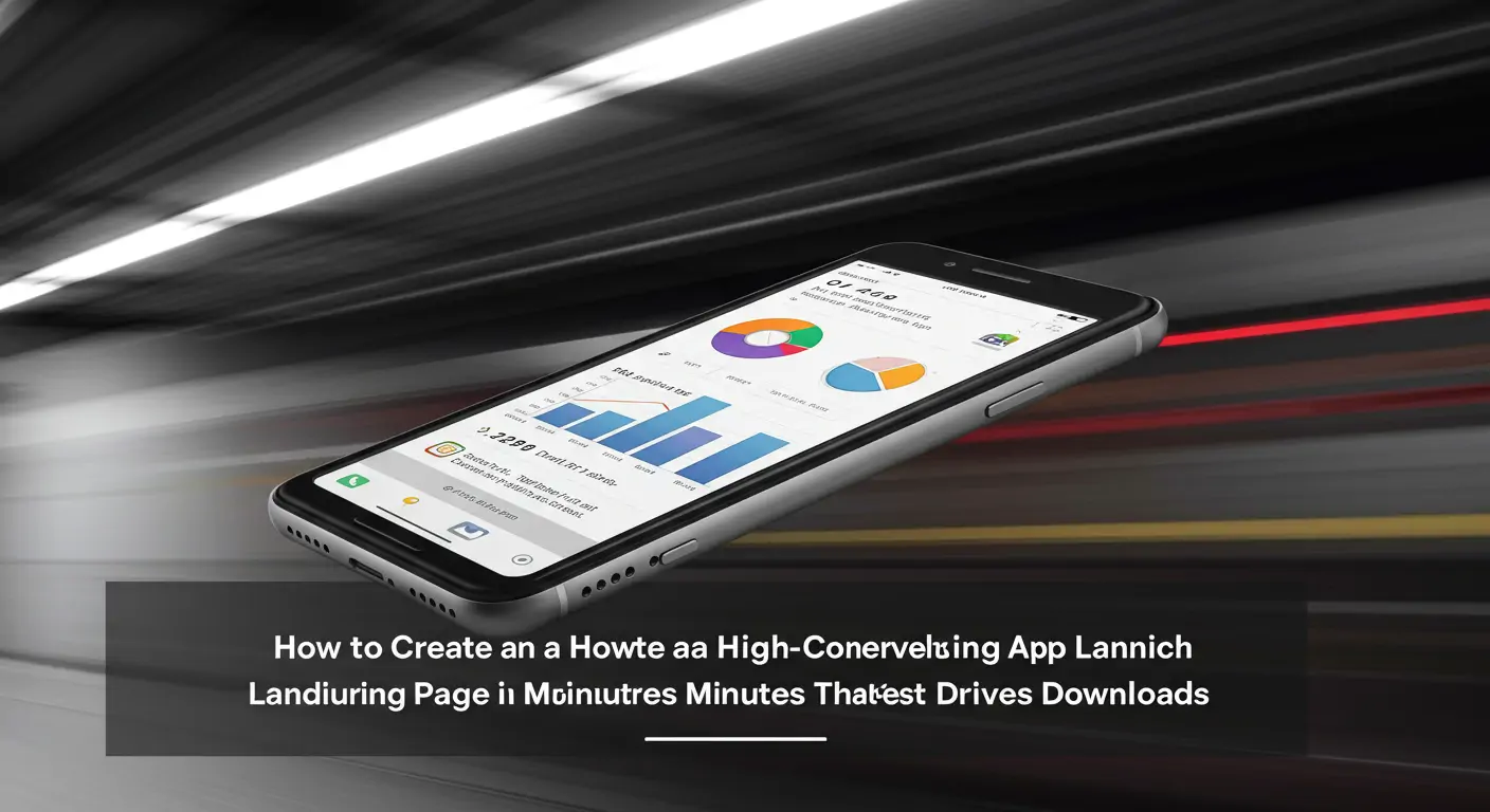 How to Create a High-Converting App Launch Landing Page in Minutes That Drives Downloads
