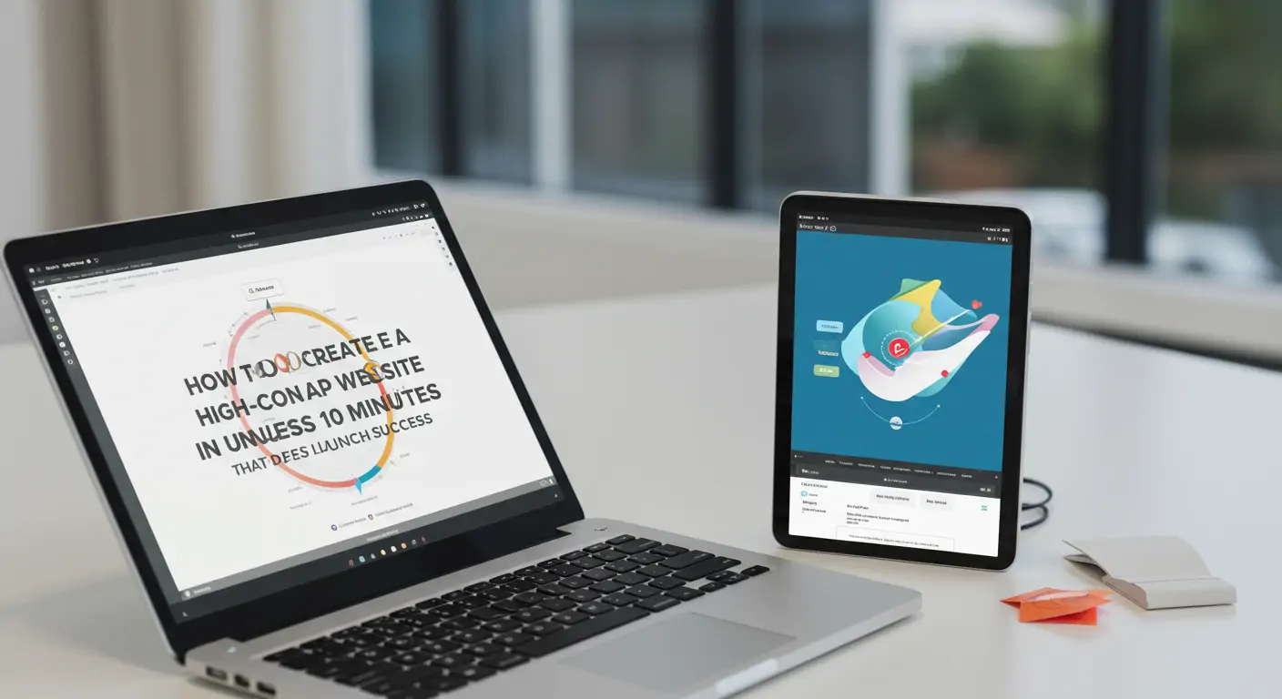 How to Create a High-Converting App Website in Under 10 Minutes That Drives Launch Success