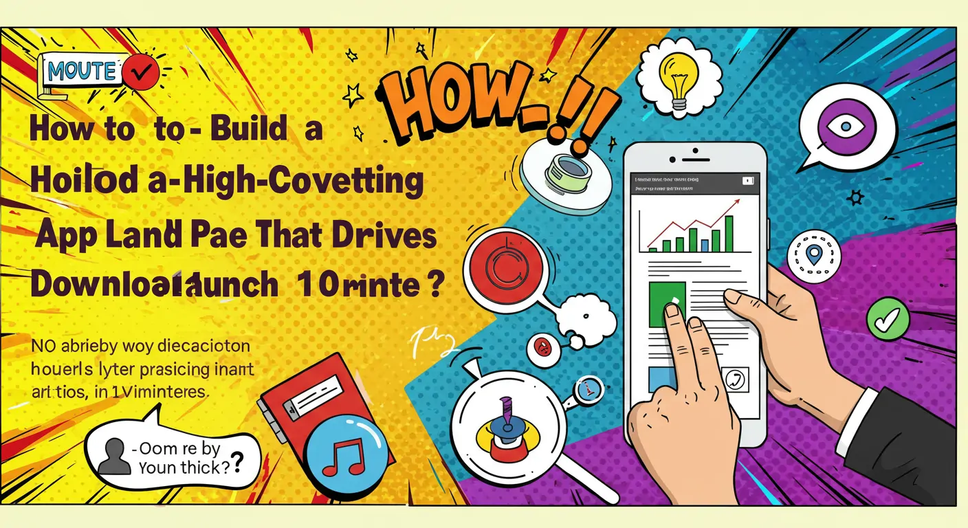 How to Build a High-Converting App Landing Page That Drives Downloads Before Launch in 10 Minutes
