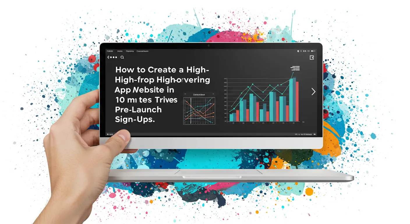 How to Create a High-Converting App Website in 10 Minutes That Drives Pre-Launch Sign-Ups