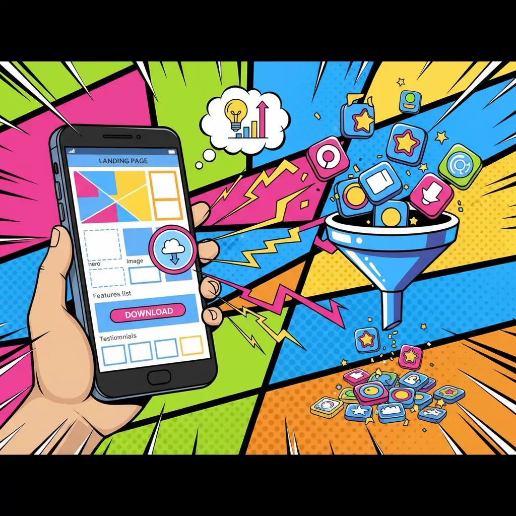 How to Create a Compelling Landing Page for Your App That Drives Downloads Before Launch
