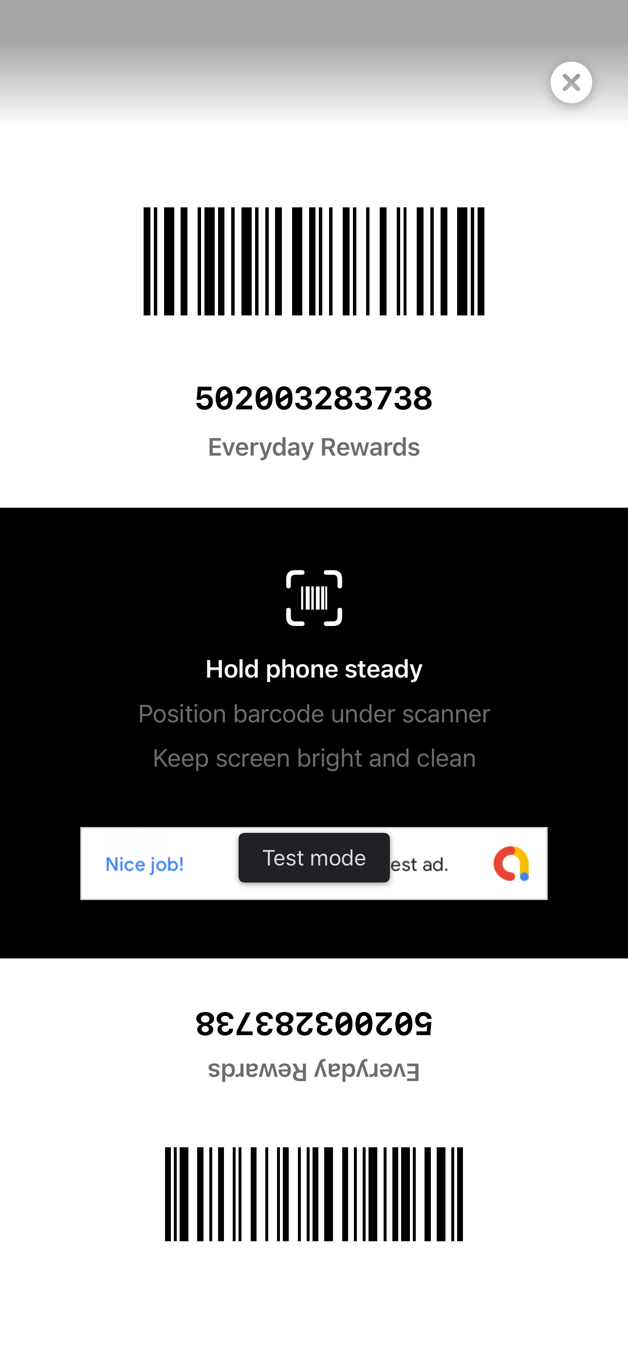 Barcode View